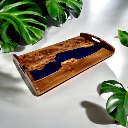 Elm & Resin Serving Tray by Marshbeck
