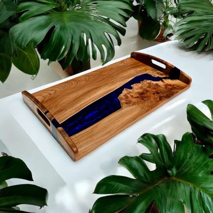 Elm & Resin Serving Tray by Marshbeck
